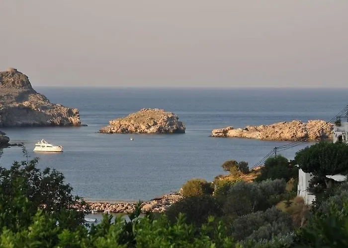 펜션 Pefkos Heights Private Pool